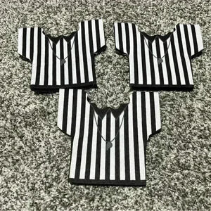 Referee Outfit Shaped Drink Holders Set Of 3